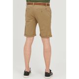 INDICODE JEANS - Tenefa - Chino Broek - Donkerbeige - Katoen, Regular Pasvorm, Knielengte