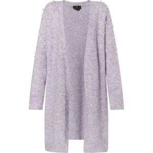 faina Gebreid vest  lila