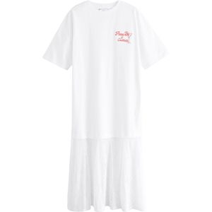 Next Jurk  rood / wit