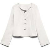 VERO MODA Gebreid vest 'VMNora'  wit