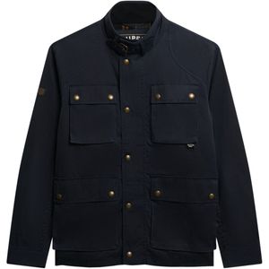 Superdry - Merchant Wax Racer - Jas - Relaxte Pasvorm - Tartan Binnenvoering