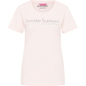 Bruno Banani Shirt 'Avery'  rosa / zwart / wit