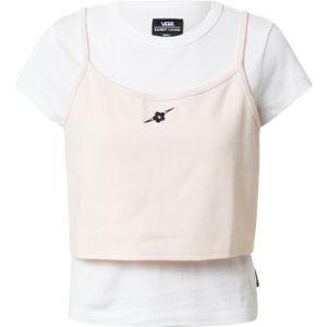 VANS Shirt 'SANDY'  rosa / zwart / wit