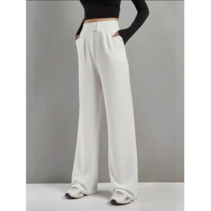 Hiccup Bandplooibroek  wit