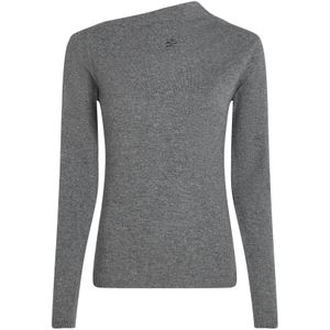 Karl Lagerfeld Trui  grijs / zwart
