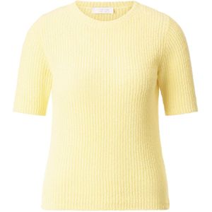 Rich & Royal - Gebreide Pullover - Katoenmix - Regular Fit - 1/2-Mouwen