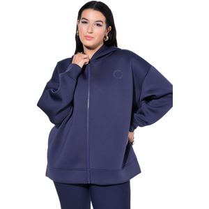 Studio Untold Sweatvest  nachtblauw