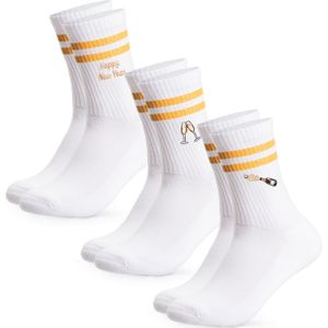 Occulto Sportsokken 'Rio'  beige / geel / wit