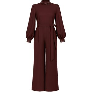 MODAMIHRAM Jumpsuit  donkerbruin