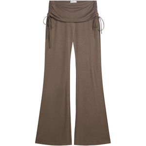Bershka Broek  chocoladebruin