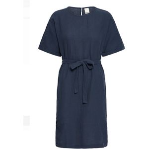 ICHI Jurk 'IHMIKA'  nachtblauw