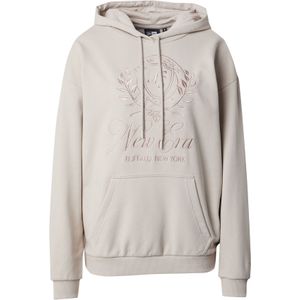 NEW ERA Sweatshirt  beige / lichtbeige