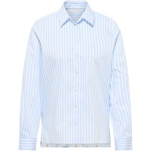 Eterna - Overhemdblouse - Lichtblauw - Loose fit - EASY IRON