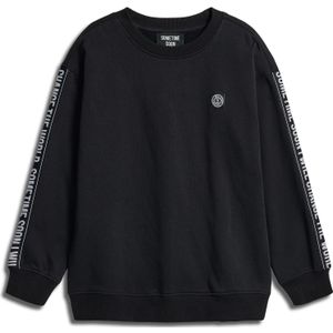 SOMETIME SOON Sweatshirt  lichtgrijs / zwart / wit