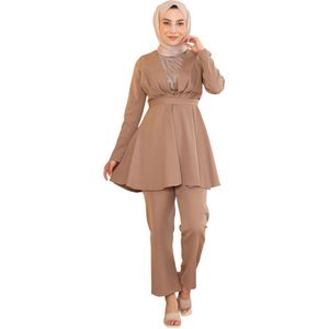 MODAMIHRAM Broekpak  beige