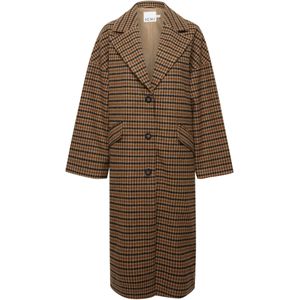ICHI Tussenmantel 'Ihemmalu Ja'  beige / bruin / zwart