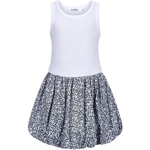 SATURNDAY Jurk 'Balloon'  wit