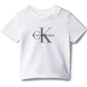 Calvin Klein Jeans Shirt  grijs / wit