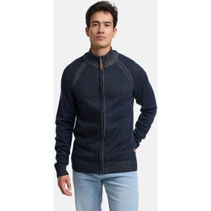 INDICODE JEANS Gebreid vest 'INMassum'  marine