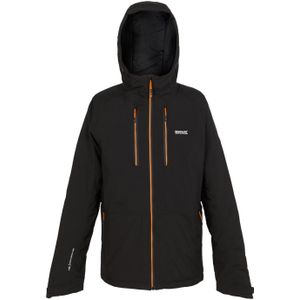 REGATTA Functionele jas 'Highton Stretch III'  donkeroranje / zwart / wit