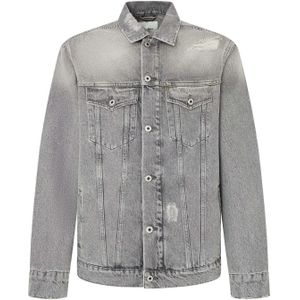 Pepe Jeans Tussenjas  lichtgrijs