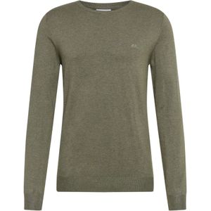 LINDBERGH - Gebreide Trui - Army mel. - Met Logoborduursel