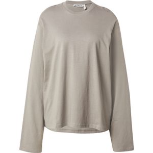 WEEKDAY - Danya - Shirt - Taupe - Lange Mouw