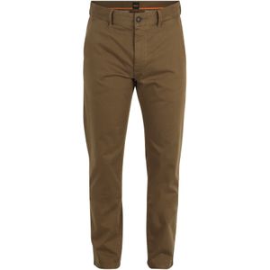 BOSS Chino  olijfgroen