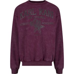 Karl Kani Sweatshirt 'Street Academy'  cyclaam / zwart