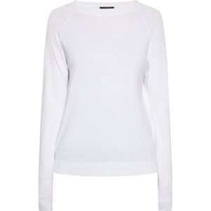 usha BLACK LABEL - Trui - Wit - Raglanmouwen - Effen