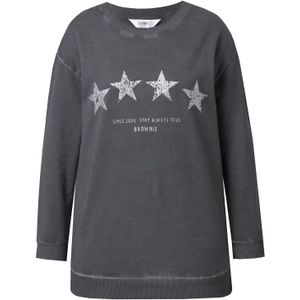 Angel of Style Sweatshirt  antraciet / zilver