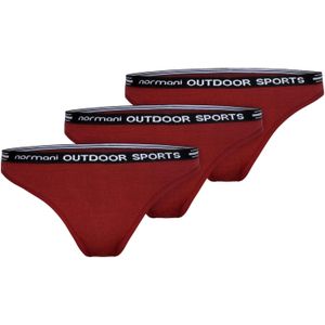 normani Slip 'Dubbo'  bordeaux / wijnrood / zwart / wit