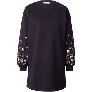 ABOUT YOU Jurk 'Lisa'  groen / abrikoos / rood / zwart