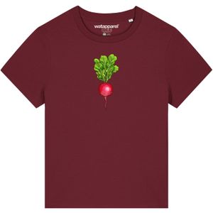 Watapparel Shirt ' Radieschen '  gemengde kleuren / bordeaux
