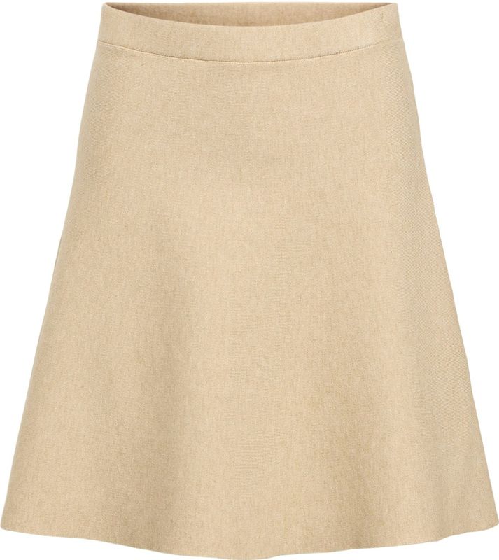 OBJECT - Rok 'Reynard' - Beige - A-lijn Rok - Knielengte