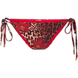 LingaDore Slip  bruin / lichtbruin / rood