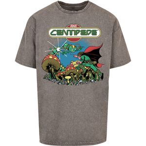 F4NT4STIC Shirt 'Centipede Atari Retro Gaming'  grijs / gemengde kleuren