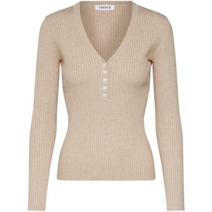 EDITED Trui 'Alesia'  lichtbeige
