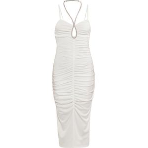 faina Cocktailjurk  wit