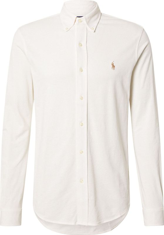 Polo Ralph Lauren - Overhemd - Crème - Lange Mouw - Regular Fit