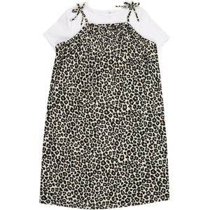 Kogemmi - Korte Jurk - O-hals - Korte Mouwen - Relaxed Fit