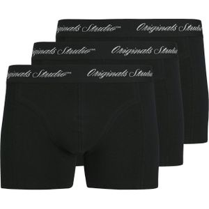 JACK & JONES Boxershorts 'JACNorrebro'  zwart / wit