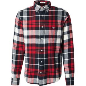 GANT Overhemd  marine / robijnrood / wit