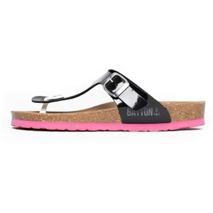 Bayton Teenslipper 'Mercure'  zwart