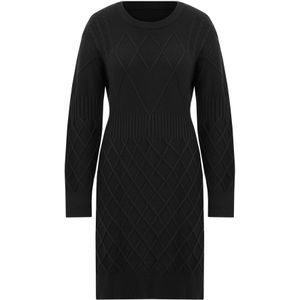 Imily Bela Gebreide jurk  zwart