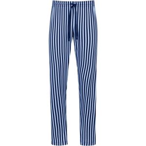 Mey Pyjamabroek 'Graphic Stripes'  blauw / wit