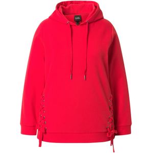 Ulla Popken Sweatshirt  rood