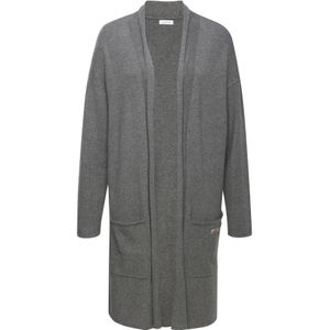 Lascana - Lang Vest - Donkergrijs - Van Hoogwaardige Brei