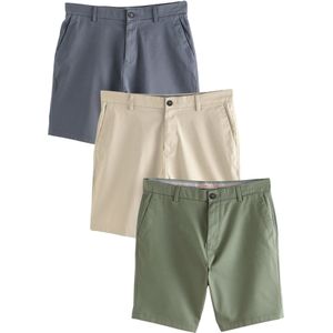 Next Chino  crème / opaal / olijfgroen