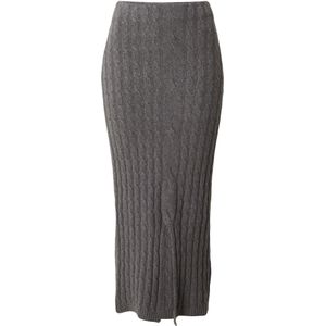 EDITED Rok 'Kamaka'  donkergrijs / grijs gemêleerd